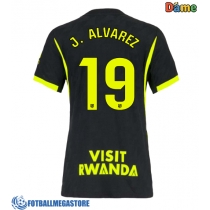 Fotballdrakt Dame Atletico Madrid Julian Alvarez #19 Bortedrakt 2026-27 Kortermet